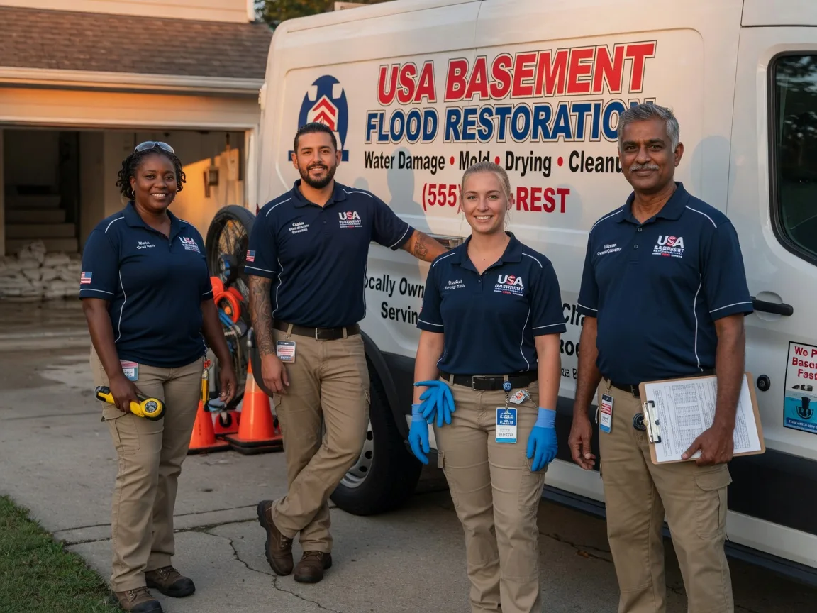 Basement Flood Cleanup company in Husser, LA