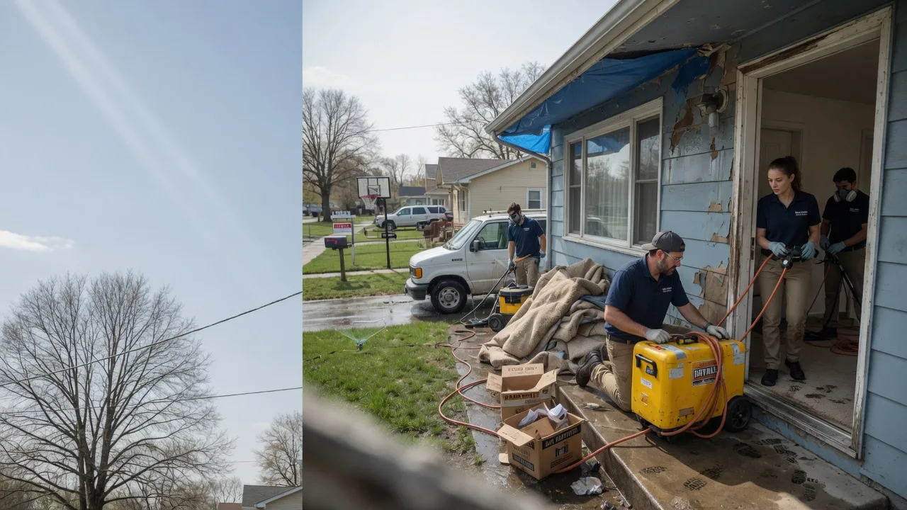 Basement Flood Cleanup in Husser, LA near me